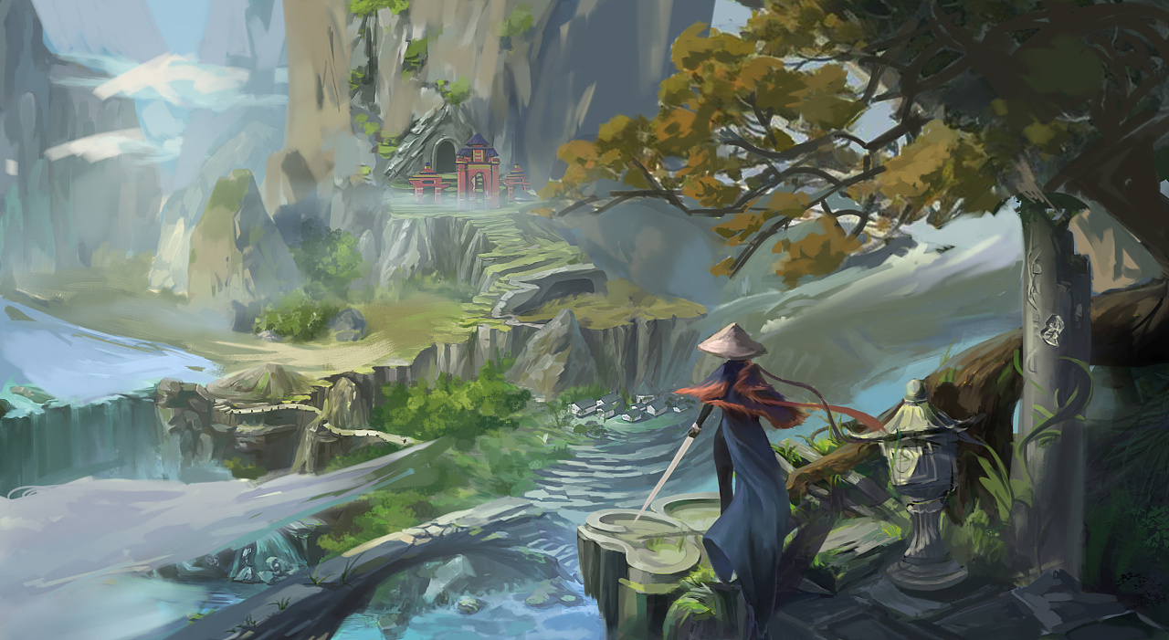 风景游戏创意_游戏cg风景_风景游戏手游