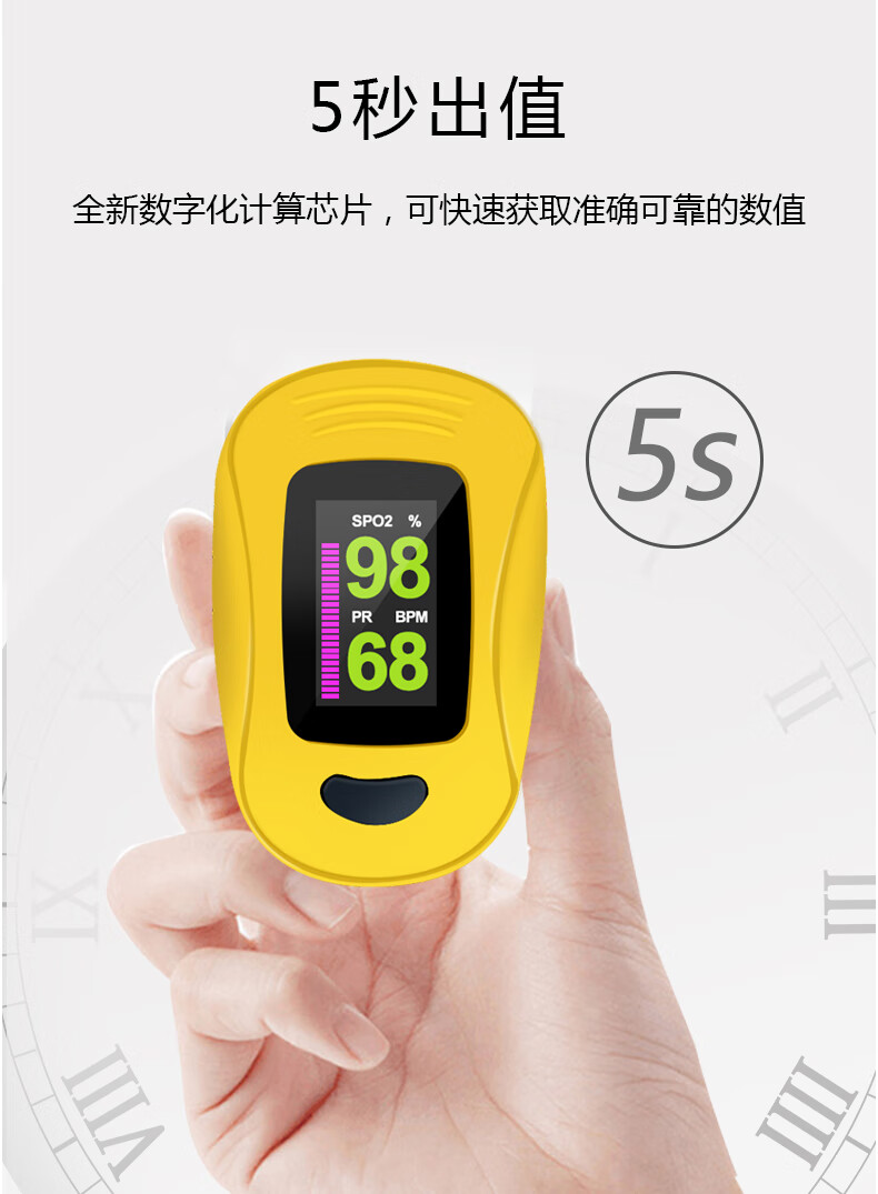 血氧仪怎么看_血氧仪监测哪些指标_血氧测量仪准确吗