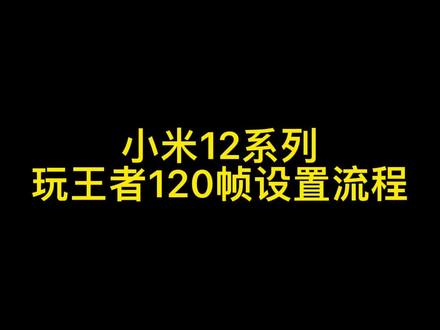 小米手机游戏帧数_小米手机游戏帧率_小米游戏手机120帧多少