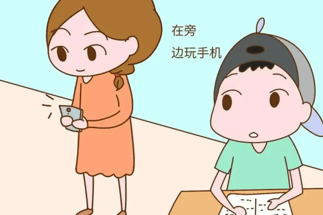 卡通玩游戏_小学生玩手机卡通图片_小学生玩手机游戏照片卡通