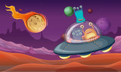 外星人飞碟游戏_外星飞碟手机游戏_一个外星飞碟闯关的游戏